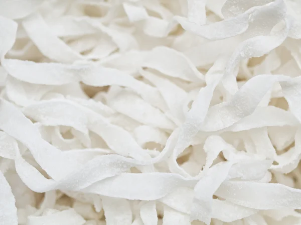 Blanc fond de noix de coco sèche — Photo