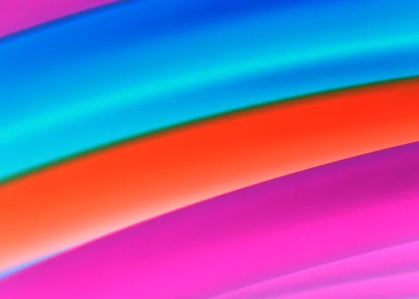 Макро Стопки Разноцветных Пластиковых Трубок — стоковое фото
