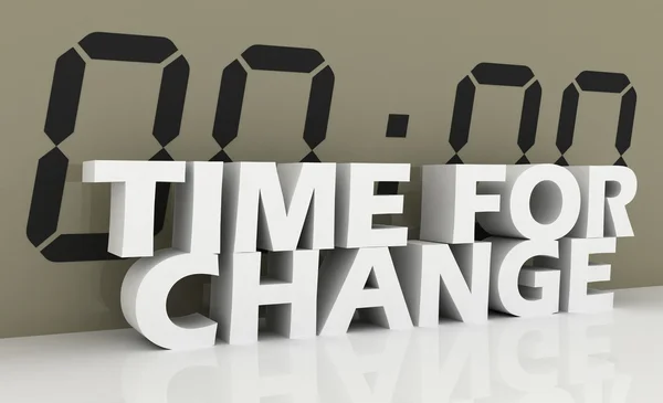 Time for change — Stock Photo, Image