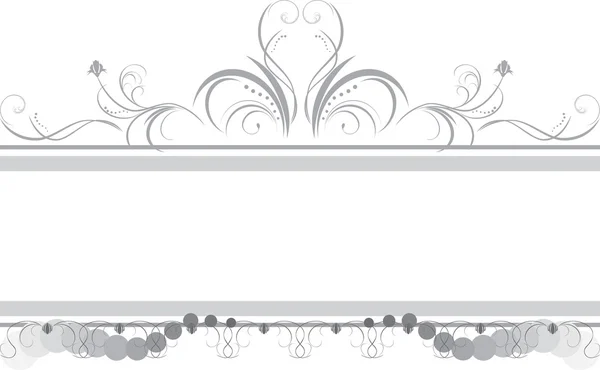 Borders with ornament — Stock Vector