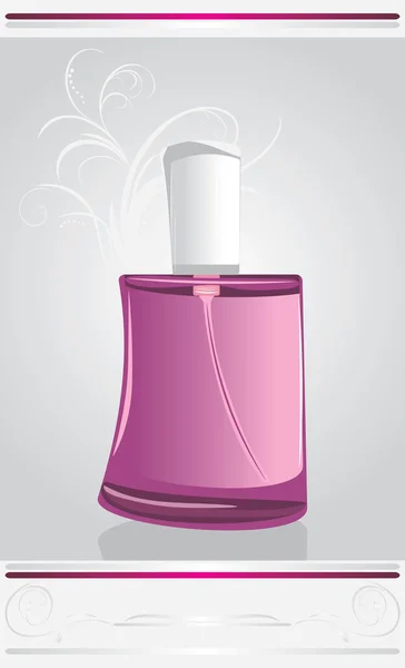 Parfum Pour Homme Modèle Pour Emballage Illustration Vectorielle — Image vectorielle