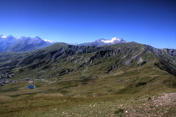 stock image View of the french alps