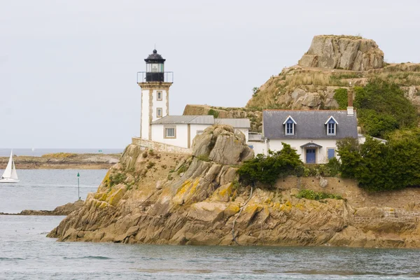 Brittany Denizde Küçük Ada — Stok fotoğraf