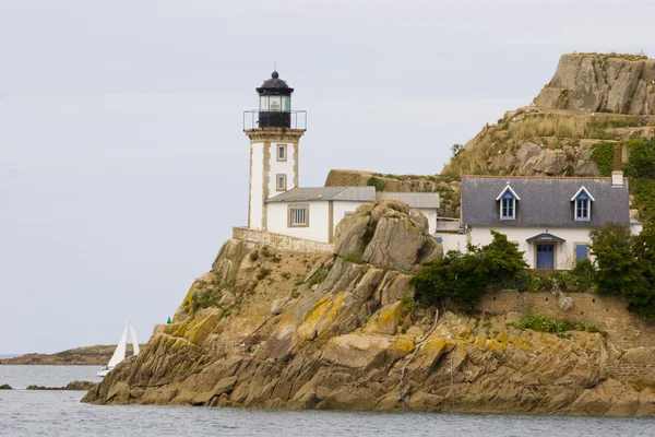 Kleine Eiland Zee Bretagne — Stockfoto