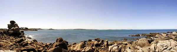 Stânci Plajă Brittany — Fotografie, imagine de stoc