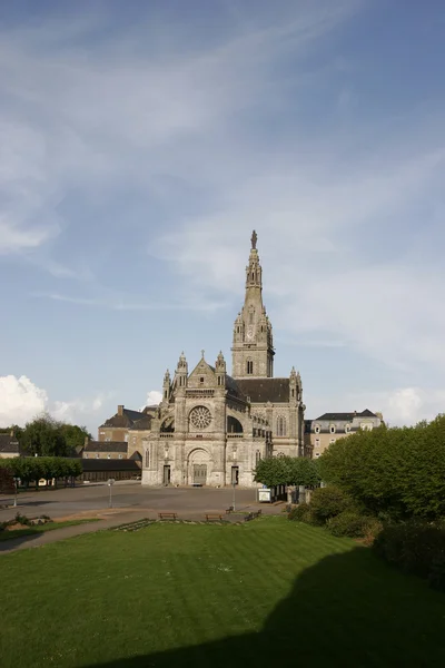 stock image Basilica of auray