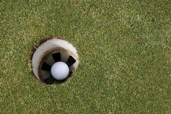 Golf hole Stockfoto