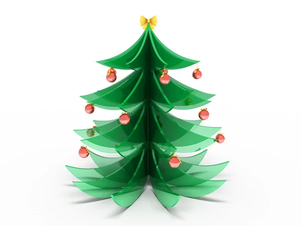 Nya året träd — Stockfoto