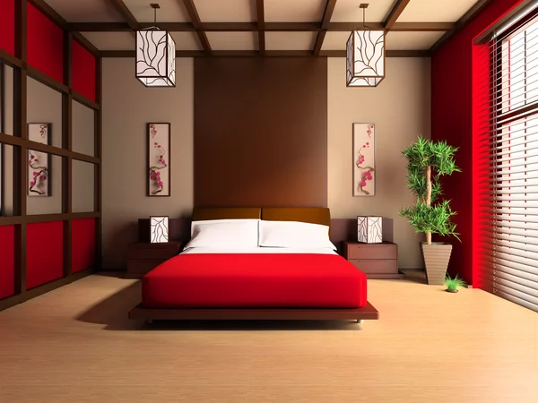 Yatak odası Stok Resim
