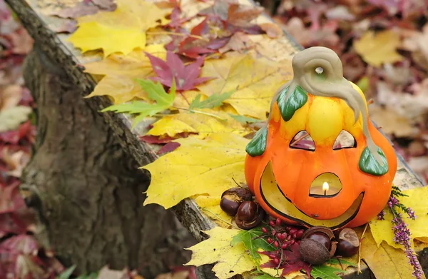 Halloween outdoor decoration — Stock Photo, Image