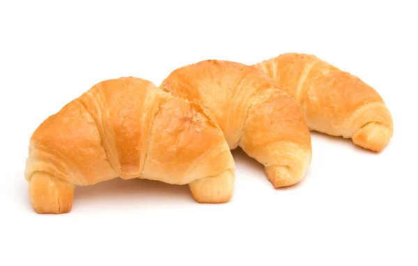 Three croissants — Stock Photo, Image