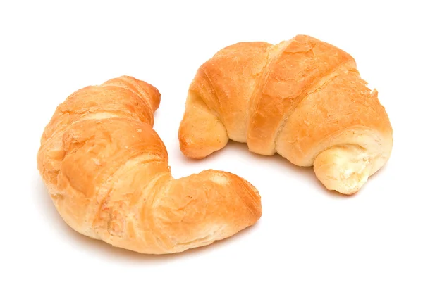 Két croissant — Stock Fotó