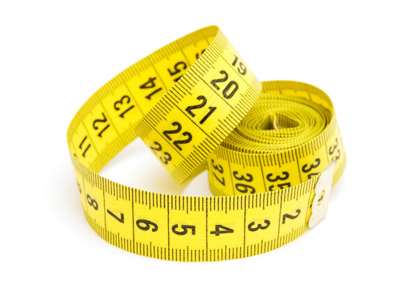 Yellow measuring tape