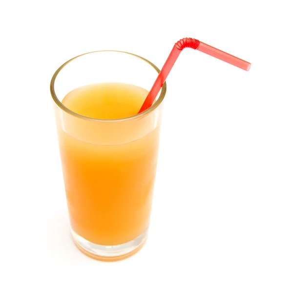Glas sap van citrusvruchten — Stockfoto
