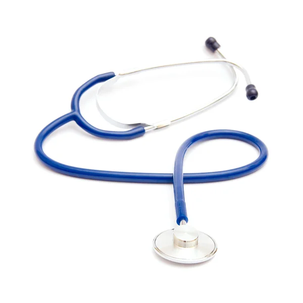 Beyaz Arka Plan Üzerinde Izole Stetoskop Görüntü — Stok fotoğraf