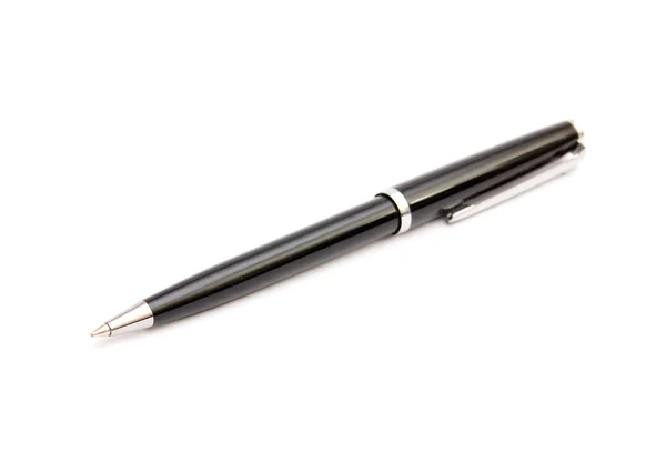 Image Black Pen Isolated White Background — Stock Photo, Image