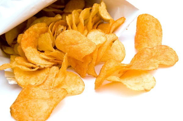 The image of the potato chips — Stock Photo, Image