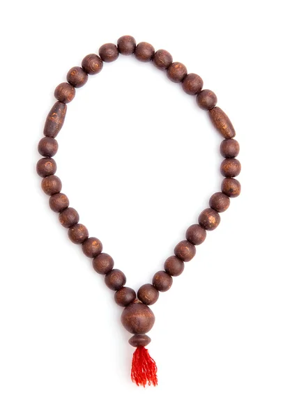 Wooden rosary — Stock Photo, Image