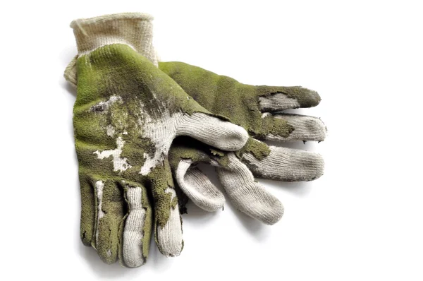 Worn Out Garden Gloves — Stock Photo, Image