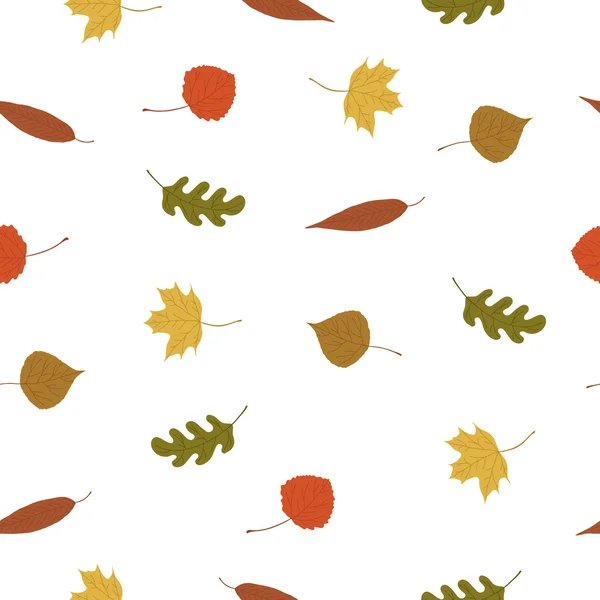 Осенний бесшовный фон — стоковый вектор