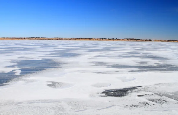 Bevroren landschap — Stockfoto