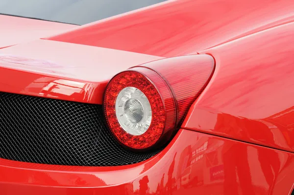 Auto sportiva rossa — Foto Stock