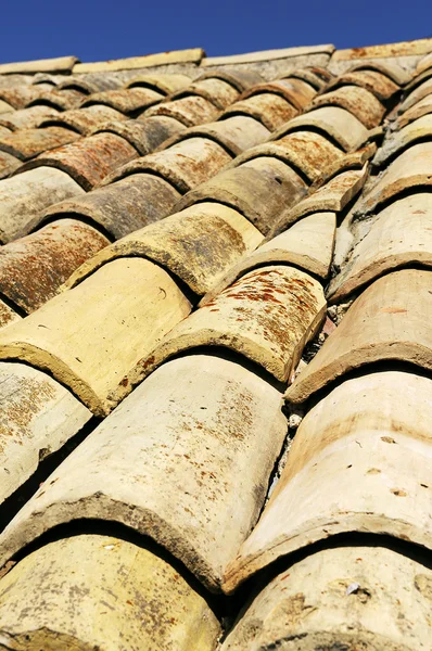 Terracotta roof background — Stock Photo, Image