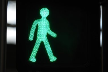 Pedestrian Crossing Sign clipart