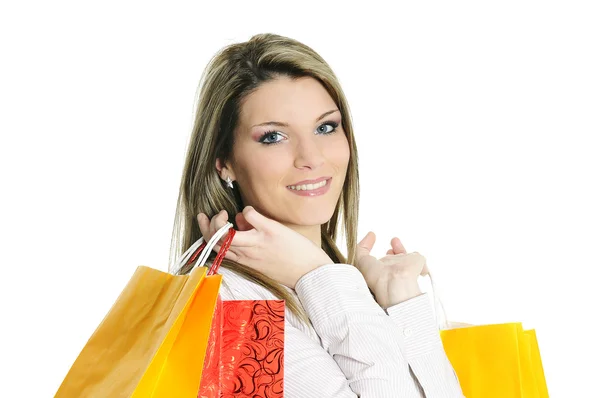 Mulher de compras — Fotografia de Stock
