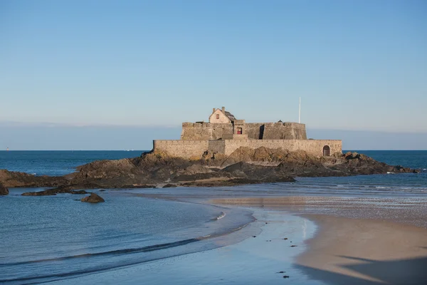 Fort National em Saint Malo (França) ) — Fotografia de Stock
