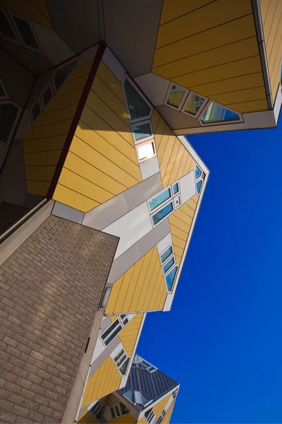 Кубические дома Роттердама — стоковое фото