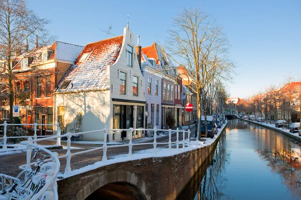 Delft yerleşim bölgesi — Stok fotoğraf