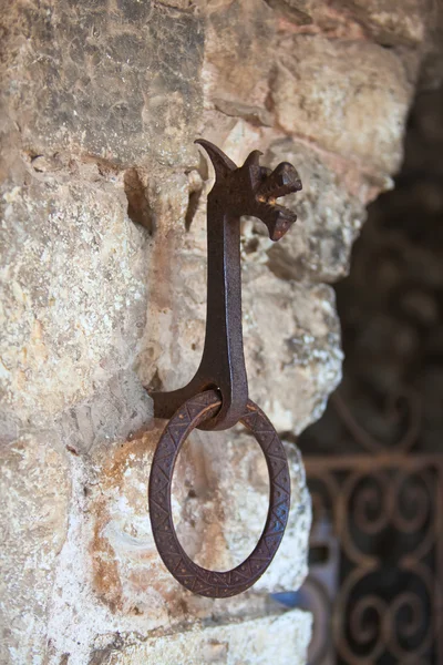 stock image Old iron doorhandle