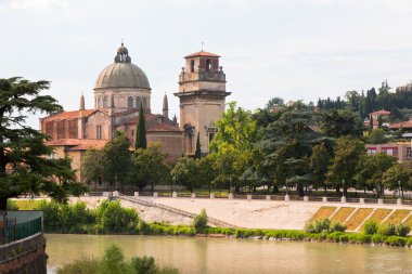 Verona tarihi merkez cityscape