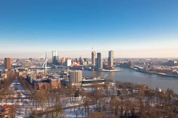 Widok Rotterdam — Zdjęcie stockowe