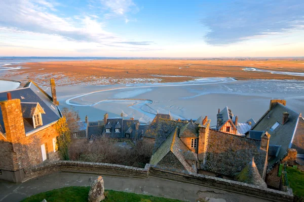 Stock image View from Mont Saint-Michel abbey