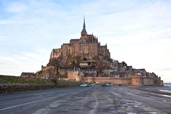 Abadía del Mont Saint-Michel — Foto de Stock