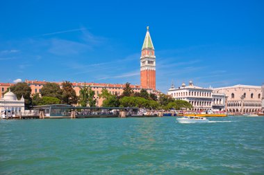 Seaview of Piazza San Marco and The Doge's Palace, Venice clipart