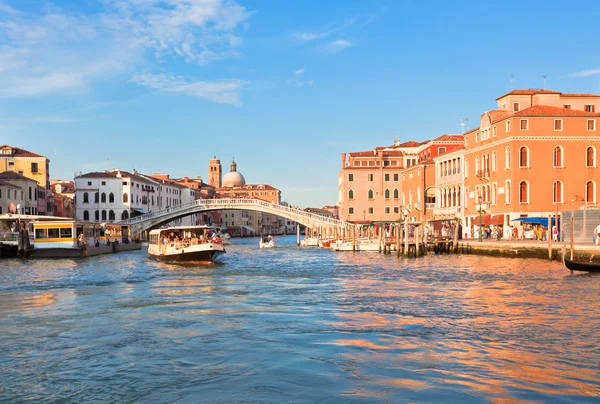 Grande canal Veneza Itália — Fotografia de Stock