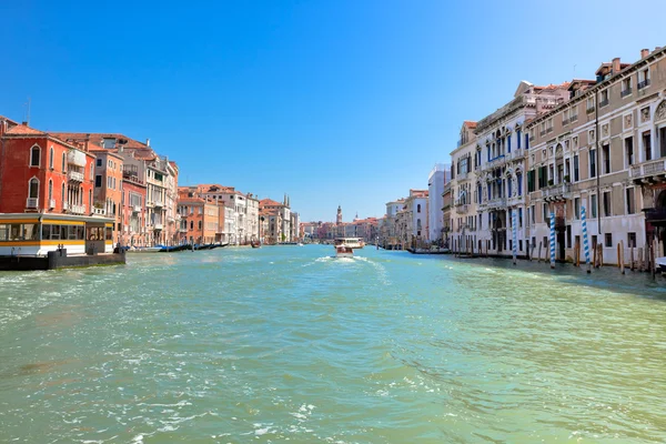 Grand canal Venetië Italië — Stockfoto