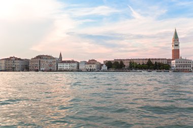 gün batımında Venedik Seaview.