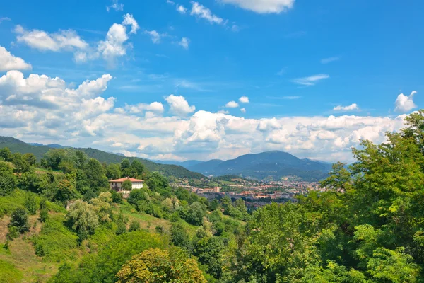 Veduta di Bergamo, Italia — Foto Stock