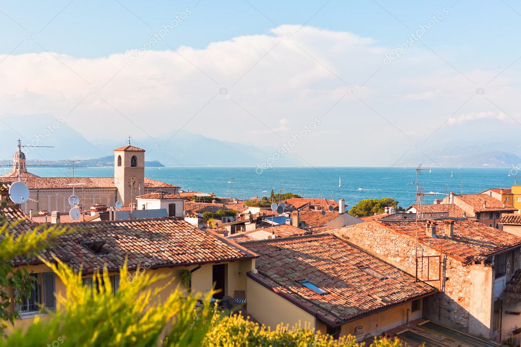 View Over Lake Garda and Desenzano town