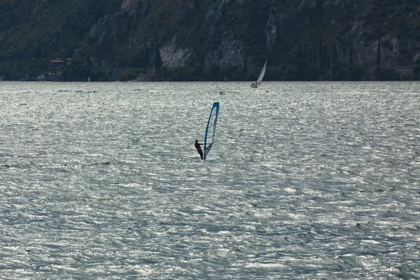 Good wind for windsurfing. — Stock Photo, Image