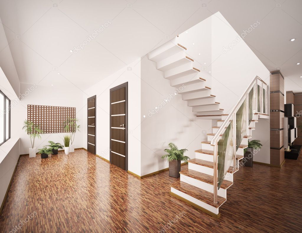 Wandgestaltungen Mit Farbe 3602 interieur moderne entree hal 3d render stockfoto Wandgestaltungen Mit Farbe 3602 interieur moderne entree hal 3d render stockfoto