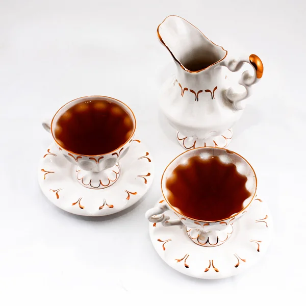 Klassische Teetassen — Stockfoto