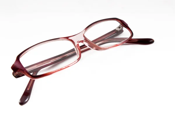 Piękne Okulary Odizolowane Białym Tle — Zdjęcie stockowe