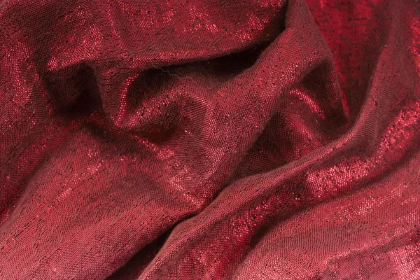 Golden Red Textile Background — Stock Photo, Image