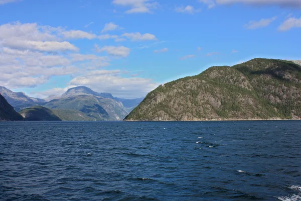 Σκανδιναβικές βουνά, Βόρεια Θάλασσα — Φωτογραφία Αρχείου