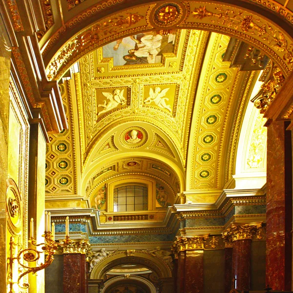 Detalhe do interior de Santo Estêvão — Fotografia de Stock